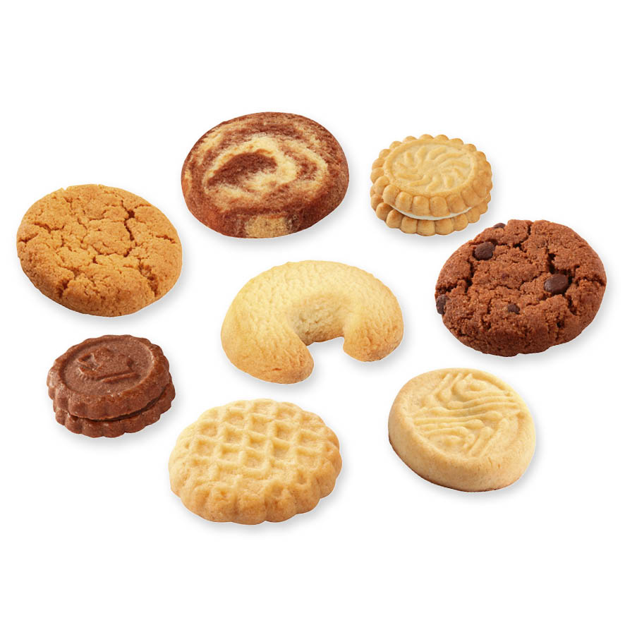 verkoop per stuk verpakte koekjes biscuits a la carte voor horeca en koffiebrander voor bij koffie of thee kan ook private label met gepersonaliseerde verpakking dozen of boxen